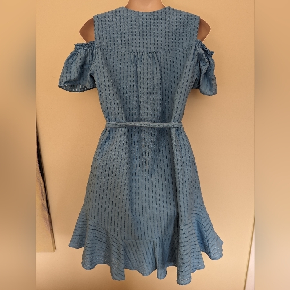 Anthropologie shoshana Francesca open-shoulder dress 6 - Picture 8 of 15